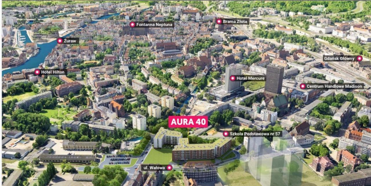 Rent40 Apartamenty Aura Gdansk Old Town Exteriér fotografie